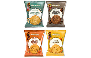 Walkers - Mini Pack Assorted Biscuits - 100x25g