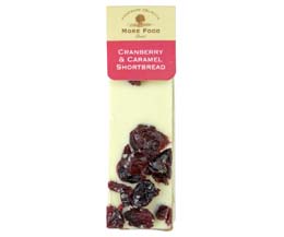 More - Cranberry & Caramel Shortbread - 14x70g