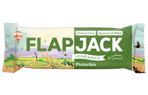 Brynmor - Flapjacks - Pistachio - GF - 20x80g