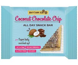 Rhythm 108 - Coconut Macaroon All Day Snack Bar - 12x40g