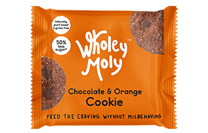 Wholey Moly Cookies - Cacao & Orange - 12x38g