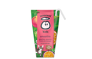 Innocent Kids Wedge Smoothie - Peach & Passion Fruit - 16x150ml