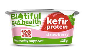 Biotiful - Kefir Protein Compote - Strawberry - 6x125g