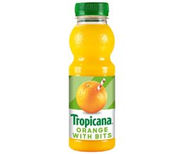 Tropicana Juice - Orange With Bits - 8x250ml