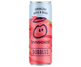 Innocent Bubbles - Cans - Apple & Berry - 12x330ml