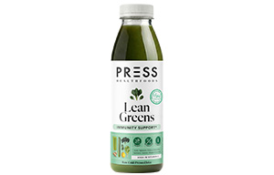 PRESS - Cold Pressed Juice - Lean Green - 6x500ml