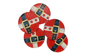 Christmas - Milk Chocolate Coin Belts - 1x1kg