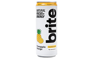 Brite - Natural Focus + Energy - Pineapple Mango - 12x330ml