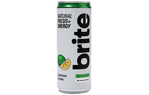 Brite - Natural Focus + Energy - Lemon Lime - 12x330ml