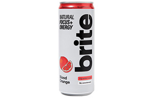Brite - Natural Focus + Energy - Blood Orange - 12x330ml