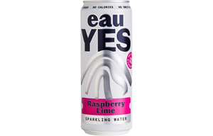 eauYES - Sparkling Mineral Water - Raspberry Lime - 12x330ml