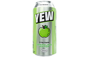 Yew - Crisp Apple Sparkling Water - 12x440ml