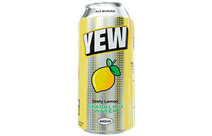 Yew - Zesty Lemon Sparkling Water - 12x440ml