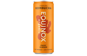 Equinox Kombucha - Fiery Ginger - 12x250ml