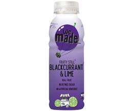 We Made - Blackcurrant & Lime - 12x330ml