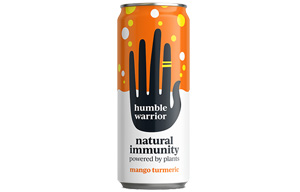 Humble Warrior - Cans - Sparkling Turmeric & Mango - 12x250ml