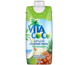Vita Coco Coconut Water - Pineapple - 12x330ml