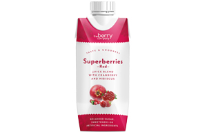The Berry Company - Red Superberries Cranberry & Hibiscus - 12x330ml