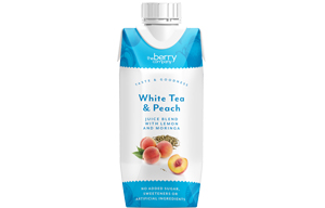 The Berry Company - White Tea Peach Lemon Moringa - 12x330ml