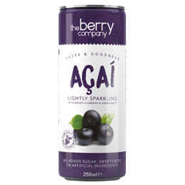 The Berry Company - Can - Sparkling Acai - 12x250ml