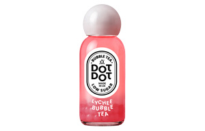 Dot Dot - Plastic - Lychee & Rose Bubble Tea - 12x300ml