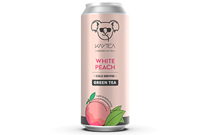KAYTEA - Cold Brew Ice Tea - White Peach - 12x330ml