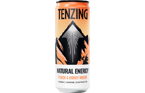 TENZING Natural Energy - Peach & Honey Melon - 12x250ml