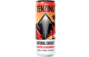 TENZING Natural Energy - Pineapple & Passionfruit - 12x330ml