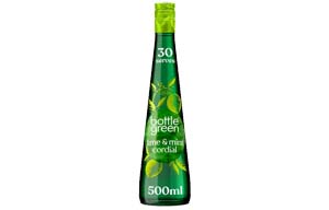 Bottlegreen - Cordial - Lime & Mint - 6x500ml Glass