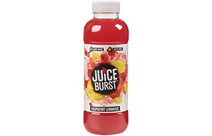 Juice Burst - Raspberry (Pink) Lemonade - 12x500ml