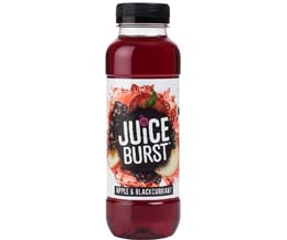Juice Burst Juice Drink - 12x330ml - Apple & Blackcurrant