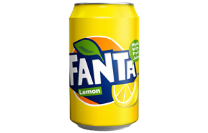 Fanta Cans - Lemon - 24x330ml