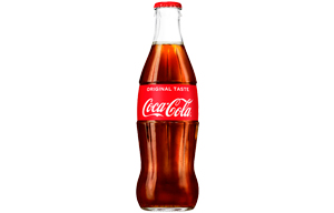 Coke Glass Bottles 24x330ml