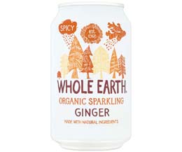 Whole Earth - Organic Ginger - 24x330ml