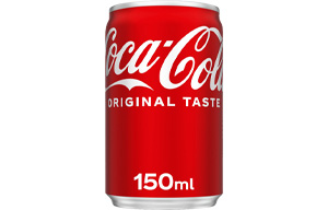 150ml Coke Cans - 24x150ml