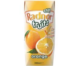 Radnor Fruits Still - Tetra - Orange - 24x200ml