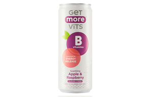 Get More B Vit - Can - Sparkling Apple & Raspberry - 12x330ml