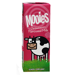 Mooies Flavoured Milk - Strawberry - 27x200ml
