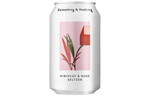 Something & Nothing - Hibiscus & Rose Seltzer - 12x330ml