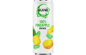 GLUG! - 100% Pineapple Juice - 12x320ml