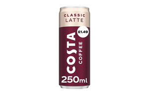 Costa Coffee - Latte Can (PMP) - 12x250ml