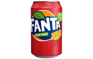 Fanta Cans - Fruit Twist - 24x330ml