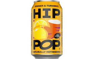 Hip Pop - Living Soda - Ginger & Turmeric - 12x330ml