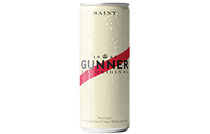 Gunner Saint - Ginger, Bitters & Lime Can - 12x330ml