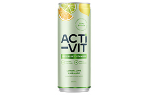 Acti-Vit - Vitamin Sparkling Water - Lemon, Lime & Orange - 12x330ml
