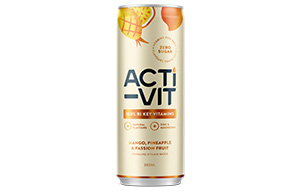 Acti-Vit - Vitamin Sparkling Water - Tropical Boost - 12x330ml