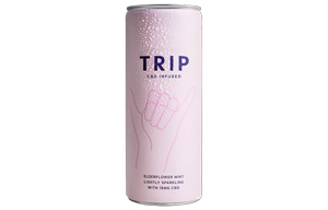 TRIP - CBD Infused - Elderflower Mint Botanical Drink - 24x250ml