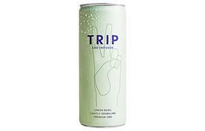 TRIP - CBD Infused - Lemon Basil  Botanical Drink - 24x250ml