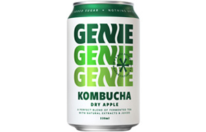 Genie Can - Kombucha - Dry Apple - 12x330ml