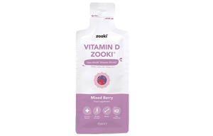 Zooki Vitamin D, Mixed Berry - 20x10ml